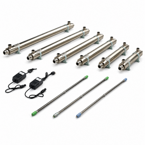 Sterilizatoare UV apă 1–15 m³/h (aplicații rezidențiale și comerciale)
