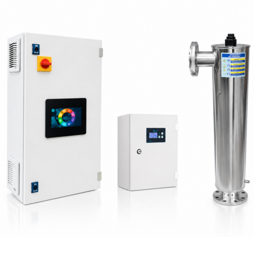 Sterilizatoare UV industriale 24–160 m³/h
